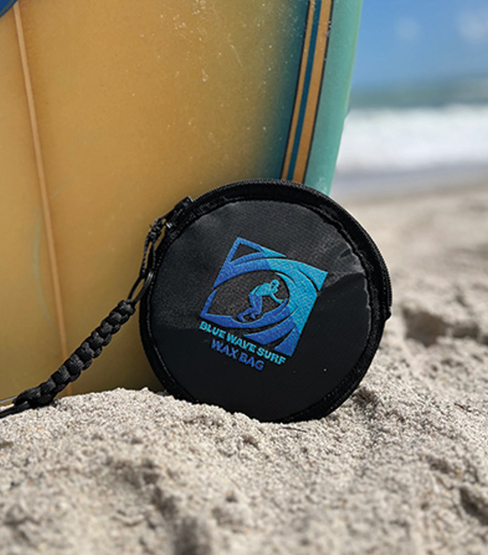 Blue Wave Surf wax bag