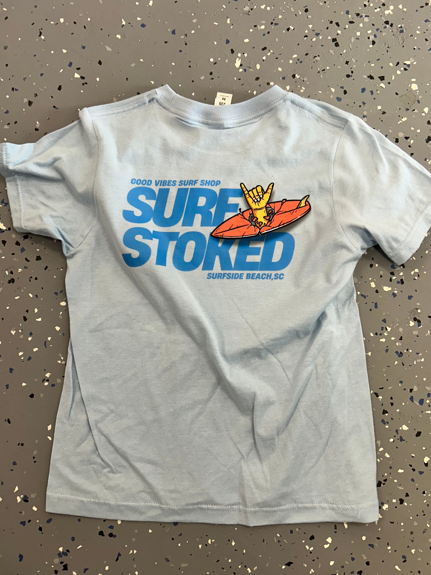 GV Surf Stoked Grom tee