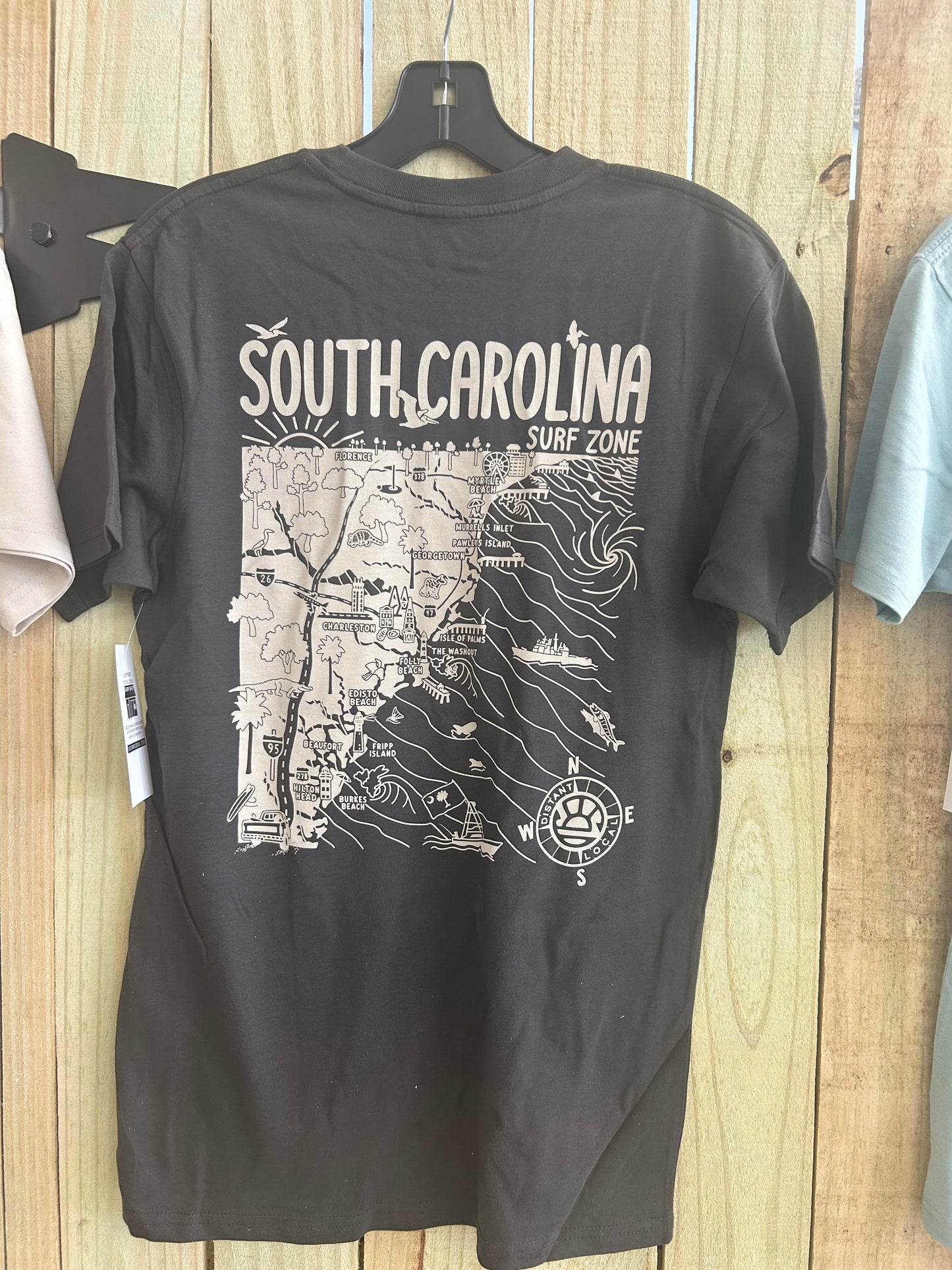 GV Distant Local map tee