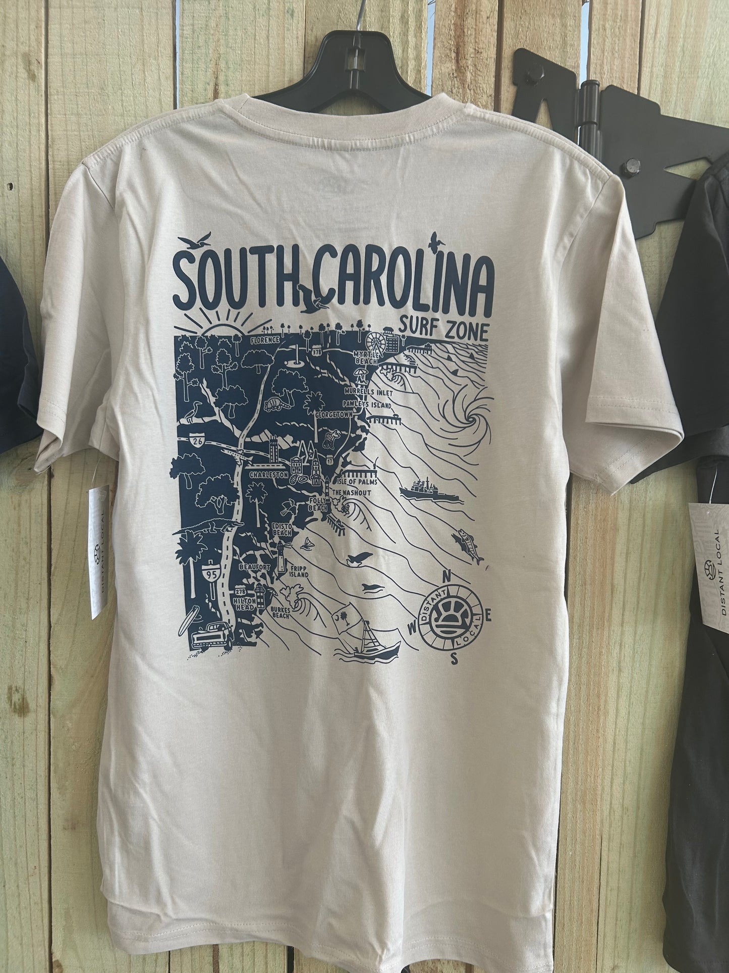 GV Distant Local map tee