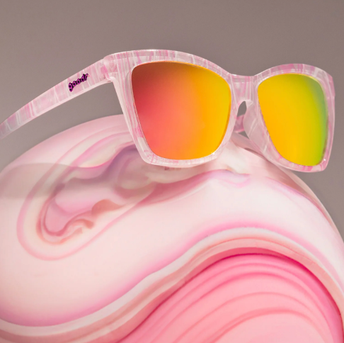 Goodr Living in a material swirl