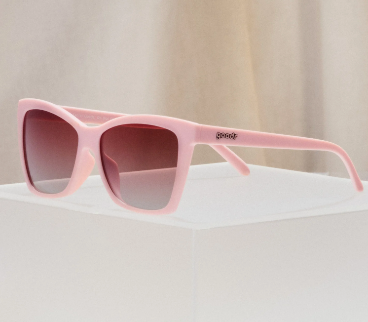 Goodr Rose retail therapy