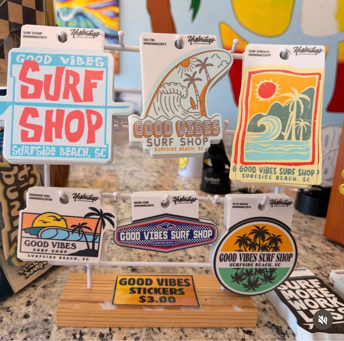 GV Premium Stickers (yesterdays)