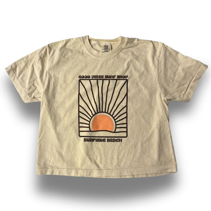 Good Vibes Sunset Lines Women's Tee