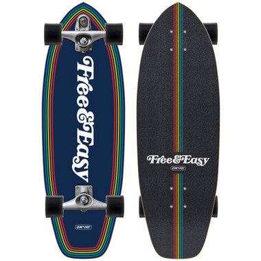 Carver CX Raw 30.75'' x Free & Easy Prism Surfskate Complete (V4