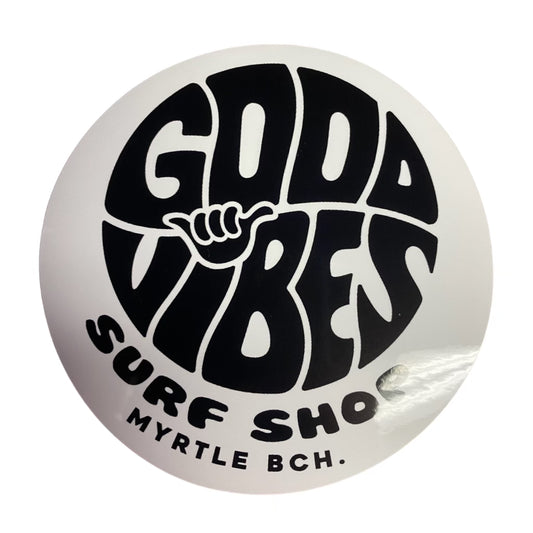 Good Vibes Logo Sticker