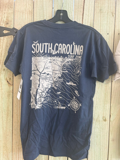 GV Distant Local map tee