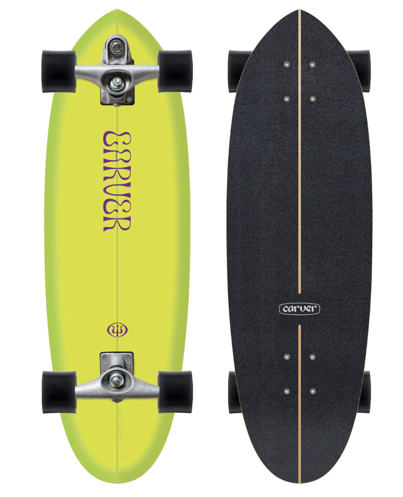 Electric Acid, 32.5" | Carver Surfskate complete
