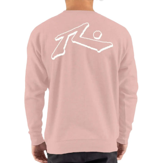 Rusty Baseline Crewneck Dusty Rose