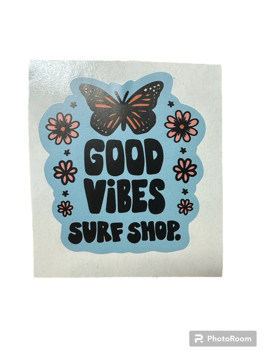 Good Vibes Butterfly  Sticker